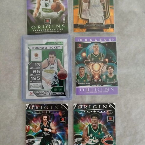Origins Panini basketball cards