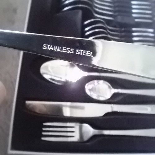 Cutlery set new stainless steel 30 pieces