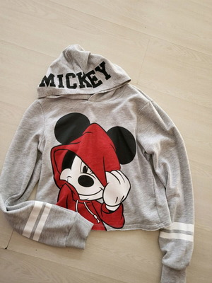 Disney cropped hoodie H&M like new, size 158-164 cm