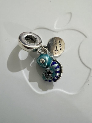 Silver 925 Salamander Charm for Bracelet new, turquoise