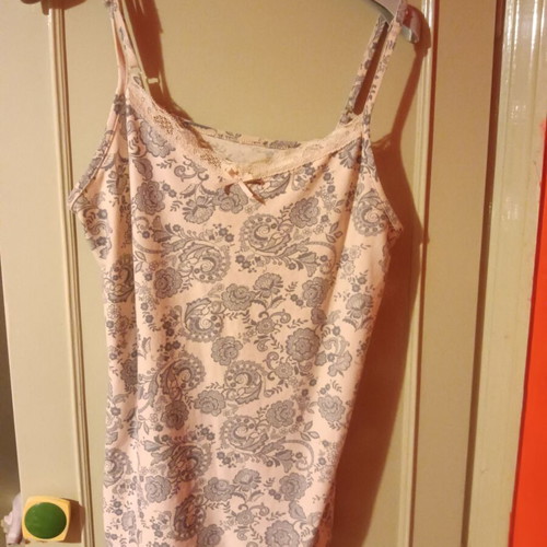 Baby doll medium cotton with adjustable strap, like new