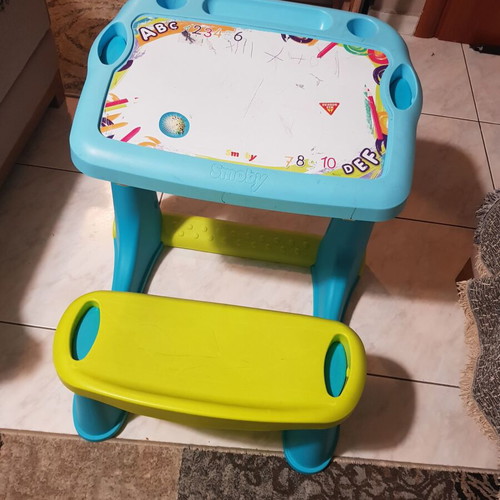 Smoby Magic Desk children's desk used, plastic