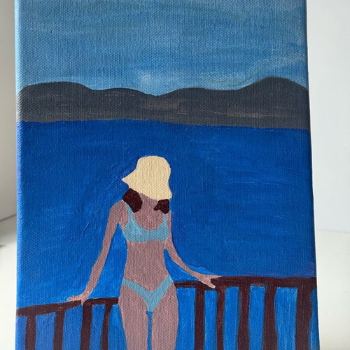 Illustration art handmade like new