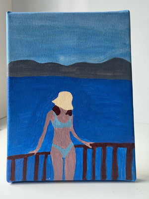 Illustration art handmade like new
