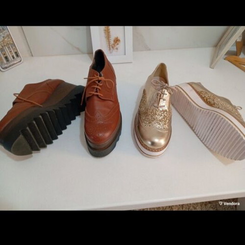Corina shoes new, 2 pairs with laces, size 38