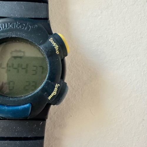 Swatch Provider Static watch used, blue unisex