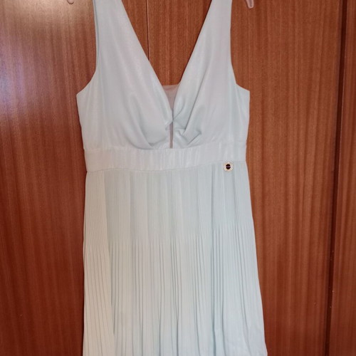 Lynne dress like new, turquoise green, size 42
