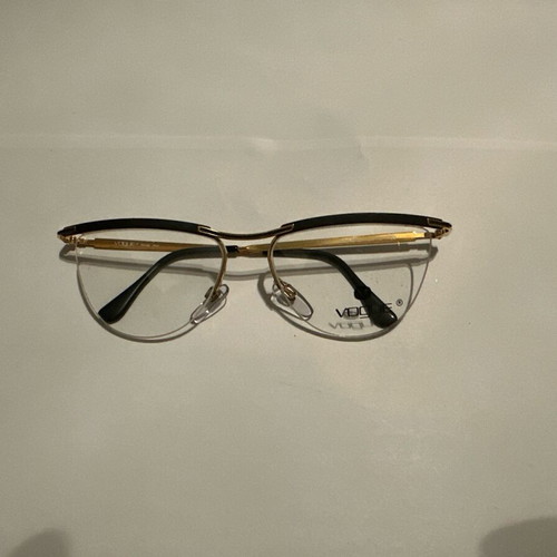 Vogue VO3031 ORO/NERO eyeglasses new, metal semi-rim frame