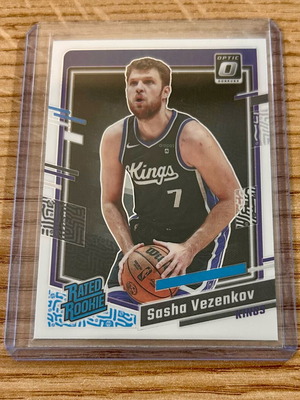 Sasha Vezenkov Sacramento Kings Panini Prizm Rated Rookie NBA 2023-24 card new