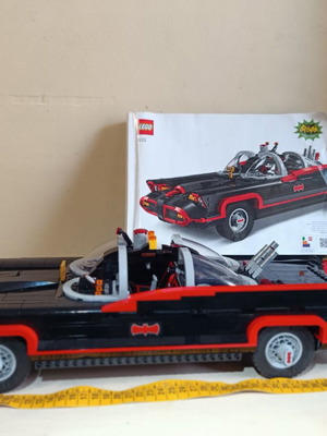 Lego Batmobile used with minor missing parts