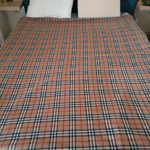 Plaid Semi-Double Blanket 150x190 used