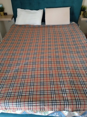 Plaid Semi-Double Blanket 150x190 used