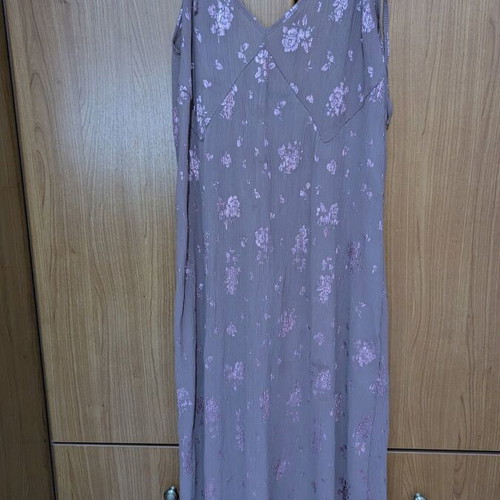 Nidodileda dress new, brown and pink, adjustable size