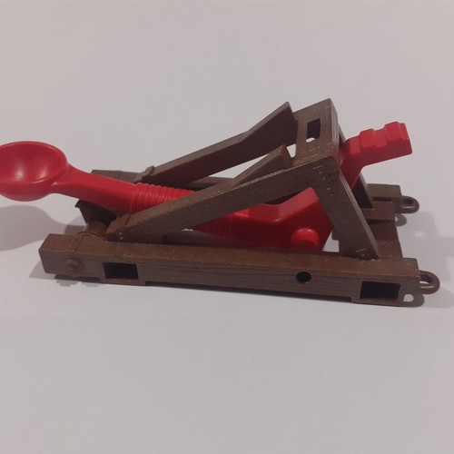 Playmobil catapult like new, missing wheels