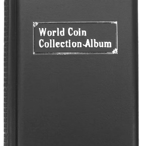 Coin storage album 120 slots, 4 colors