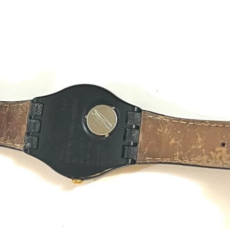 Swatch unisex watch used, black