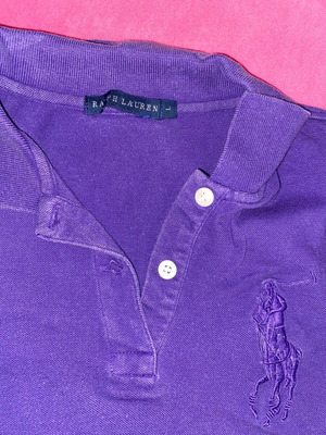Ralph Lauren blouse purple