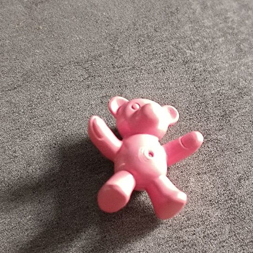 Playmobil pink teddy bear