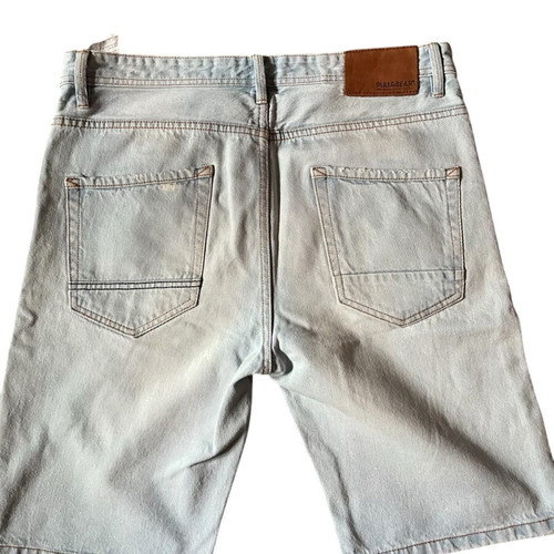 Pull & Bear men's bermuda shorts used, blue, size L