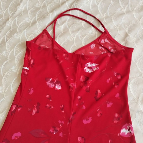 Toi&Moi red dress like new, elastic, medium and large sizes