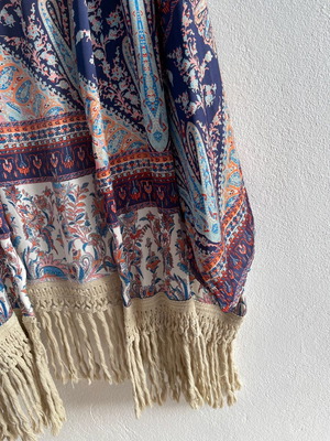 Kaftan with fringes used