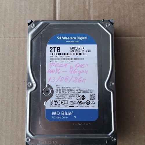Western Digital WD Blue WD20EZBX 2TB SATA 6.0Gb/s Hard Drive