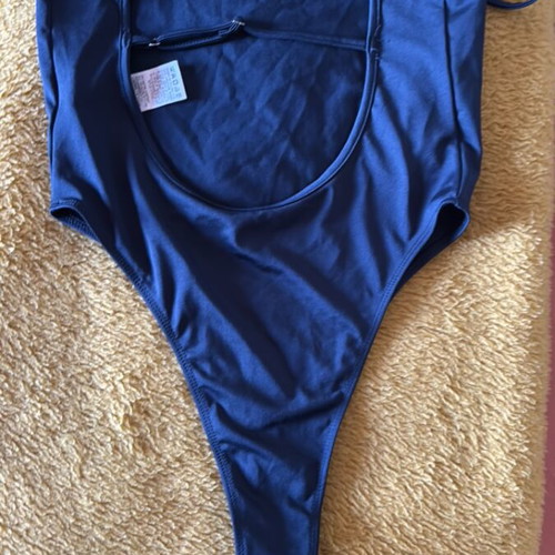 Shein bodysuit new, blue, size S