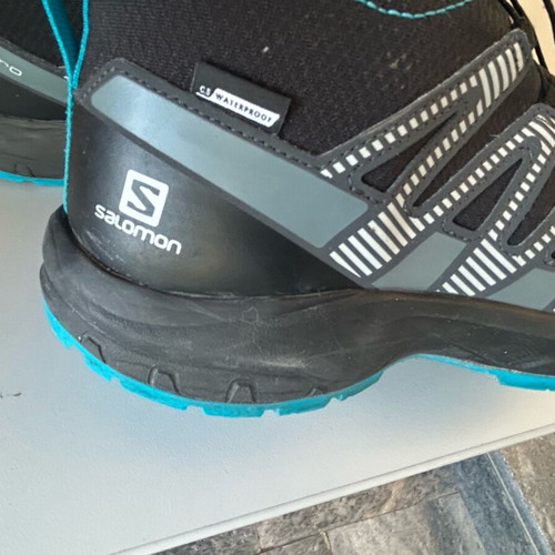 Salomon XA Pro kids shoes size 39 used for hiking and snow