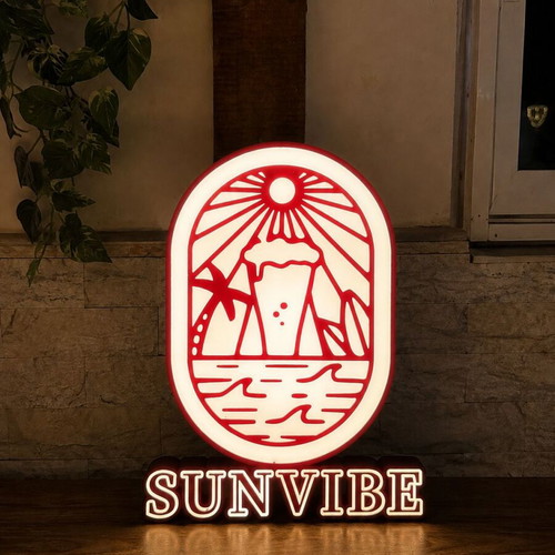 Custom 3D LED Logo Sign Lightbox made to order