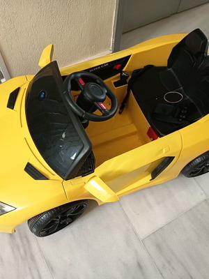 Ηλεκτροκίνητο παιδικό αυτοκίνητο 12v τύπου Lamborghini μεταχειρισμένο, διθέσιο