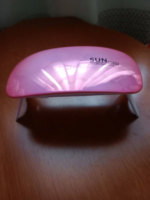 Φουρνάκι για τα νύχια UV λάμπα ακρυλικό τζελ ημιμόνιμο travel size καινούριο