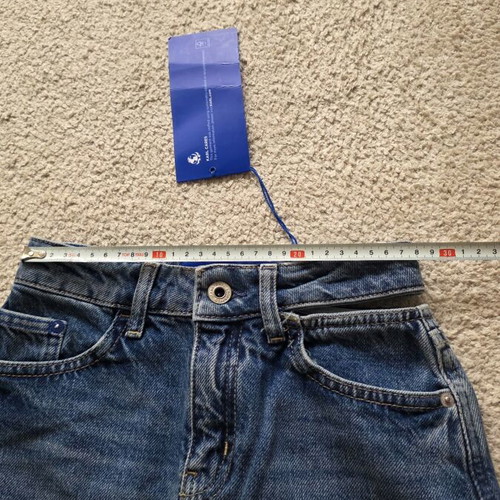 Karl Lagerfeld denim skirt new, size XXS, blue