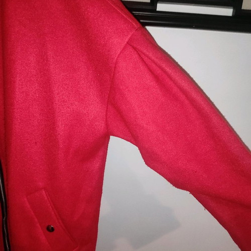 Jacket used, thin, red, size M