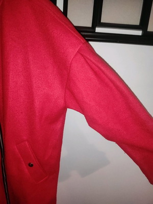 Jacket used, thin, red, size M