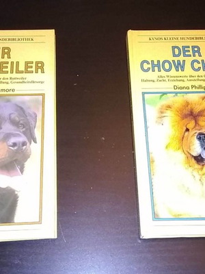 Books about dog breeds in German, pack of 2