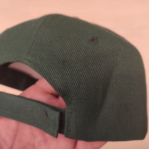 Hat green without inscriptions new