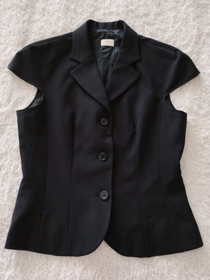 Sisley women's black vest new, size XXL