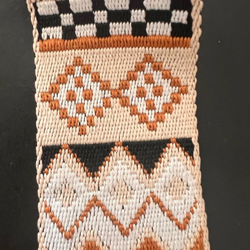 Woven strap with leather new for bags