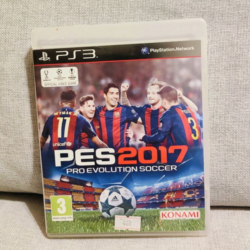 PES 2017 Pro Evolution Soccer PS3 used in very good condition