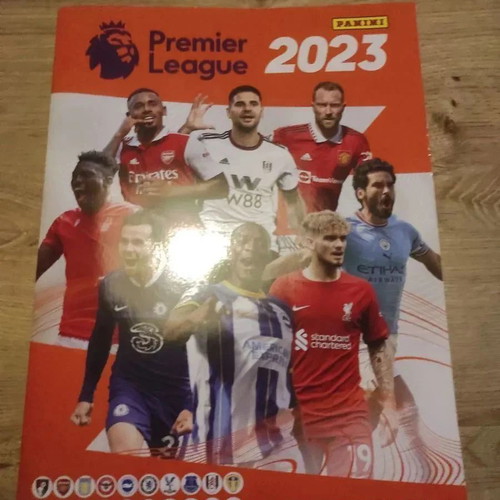 Panini Premier League 2023 album nearly complete like new