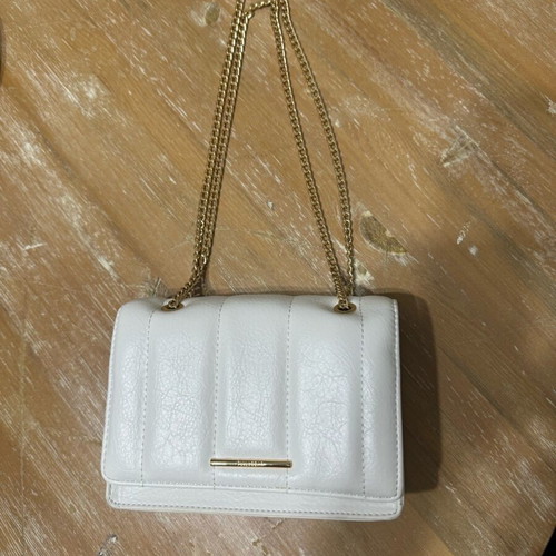 White bag with chain like new