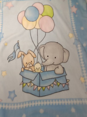 Baby blankets new, set of 2 pieces