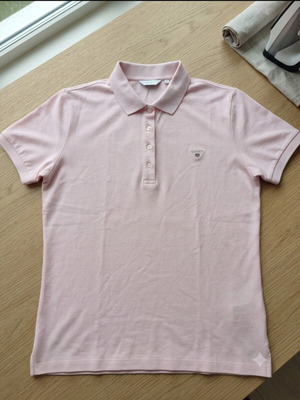 Gant polo shirt used, pastel pink, size L
