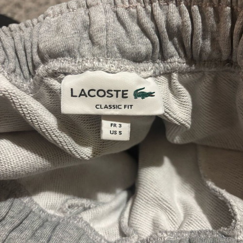 Lacoste men's tracksuit grey like new, size S