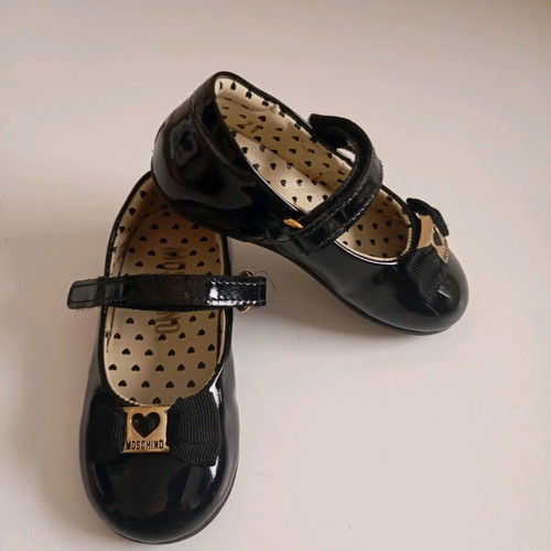 Moschino baby ballerina shoes used size 21