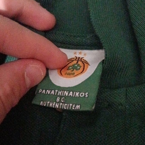 Panathinaikos BC Polo T-shirt like new, size M, cotton