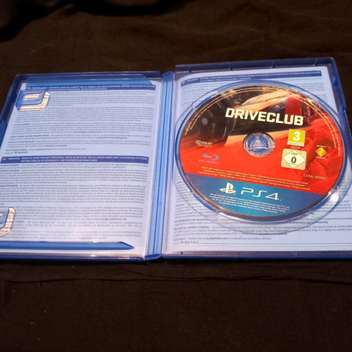 Driveclub PS4 like new