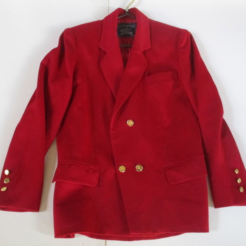 Burberrys women's jacket new, 70% wool 30% cashmere, burgundy red