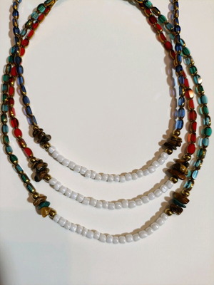 Necklace 5545 new multicolored