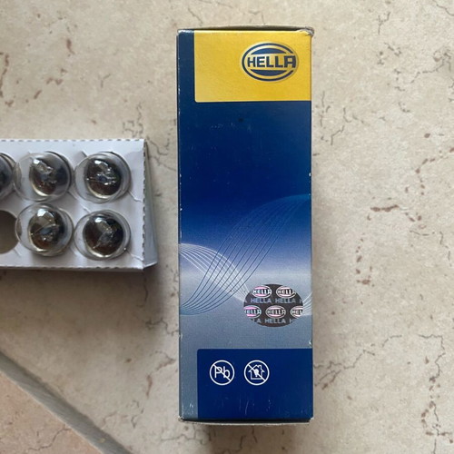 R5W Hella Lamp 12V 5W Set of 5 New